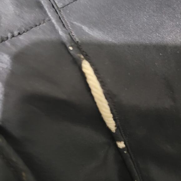 Antique Victorian Silk Blazer Jacket Black Coat Handmade Tailored Custom Small - Picture 10 of 16